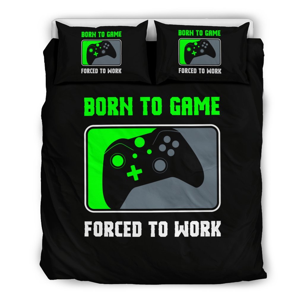 3D Customize Born To Game XB Bedding Set Duvet Cover